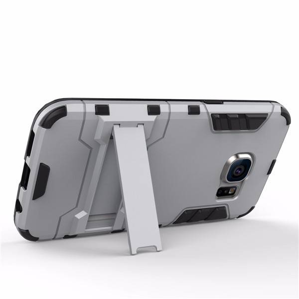 2 in 1 Armor Back Protective Shell Stand Holder Case for Samsung Galaxy S7 Edge