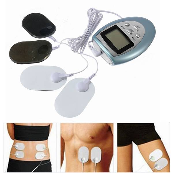 4 Pads Multi-function Full Body Digital Electric Massager Therapy Machine