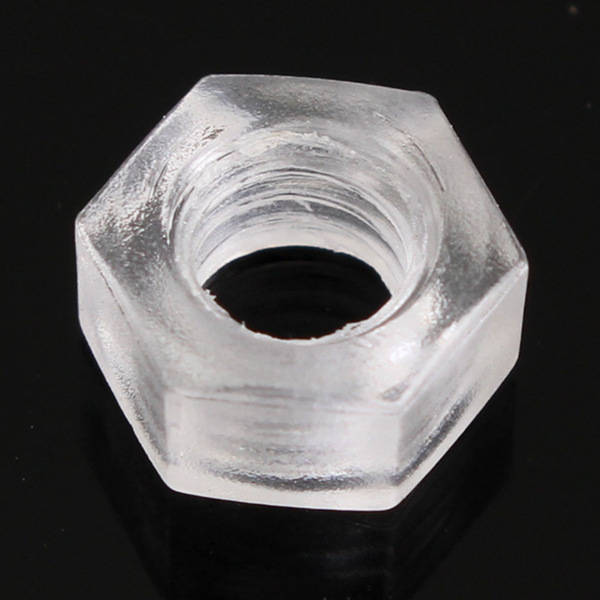 M3 to M6 PC Transparent Screws Nylon Screws Plastic Screws Nuts