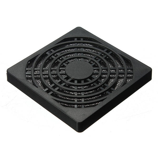 Dust Proof Dust Filter for Computer Fan 80mm Black