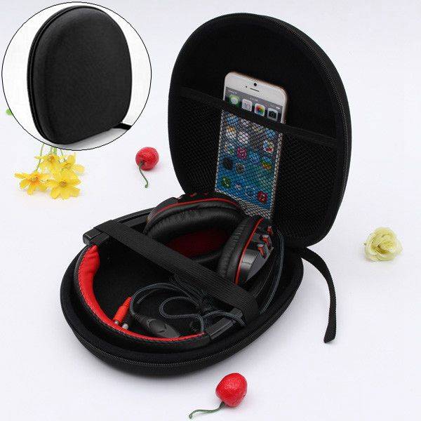 Practical and Durable Headphone Carry Case Storage Bag Pouch