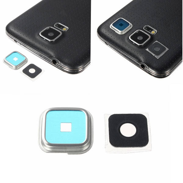 Phone Camera Lens Cover Replacement For Samsung Galaxy S5 i9600