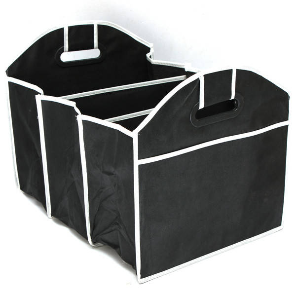 2-in-1 Tidy Car Boot Shopping Heavy Duty Foldable Collapsible Storage