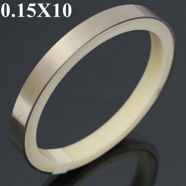 0.15X10X200mm Nickel Plated Steel Sheet Strap Tape Strip For Battery Spot Weldi
