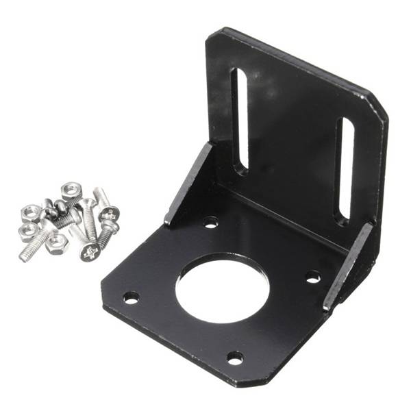42MM NEMA17 Stepper Motor Alloy Steel Mounting Bracket With Screws 5x5x5cm For