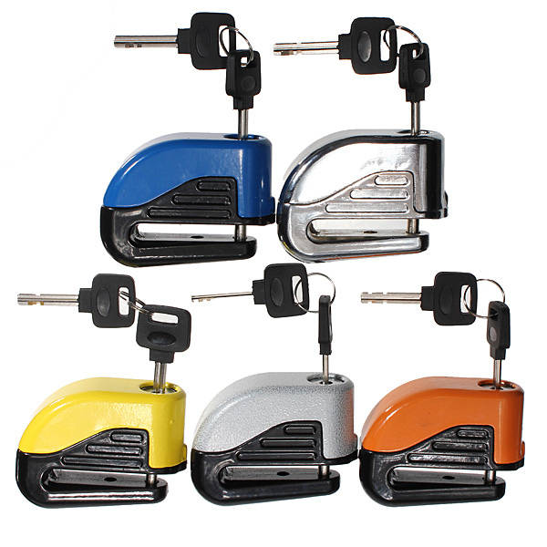6mm Motorcycle Motorbike Disc Electron Security Lock Alarm