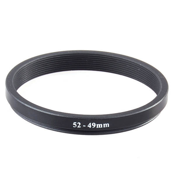New 52mm-49mm Metal Step Down Lens Filter Ring Stepping Adapter
