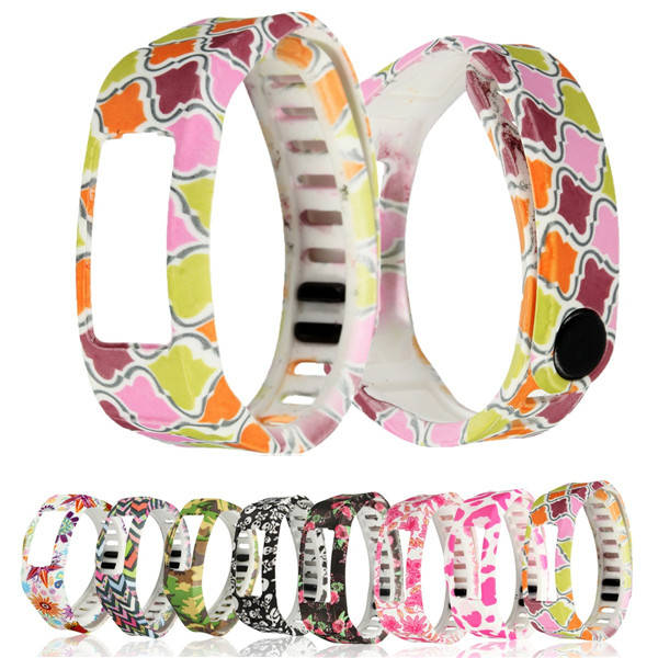 S/L Replacement Silicone Wrist Band Strap w/ Clasp For Garmin Vivofit 2 Bracelet