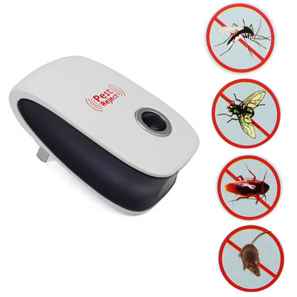 Ultrasonic Electro Magnetic Drive Pest Midge Rat Control Device