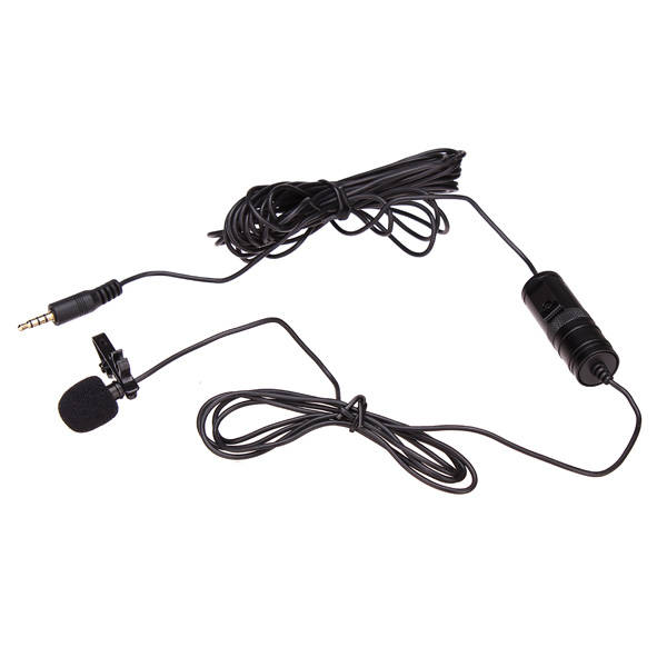 BOYA BY-M1 Omnidirectional Lavalier Microphone For Canon Nikon Sony DSLR Camcor
