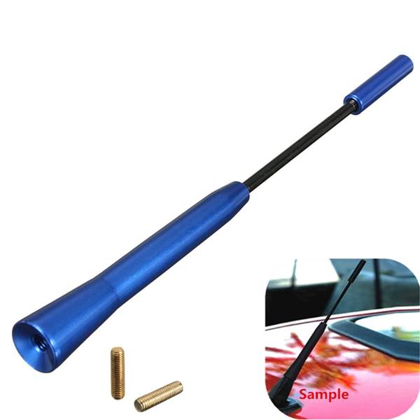 Universal Blue 3 IN 1 Car Auto Bee Sting AM FM Signal Radio Antenna Aerial