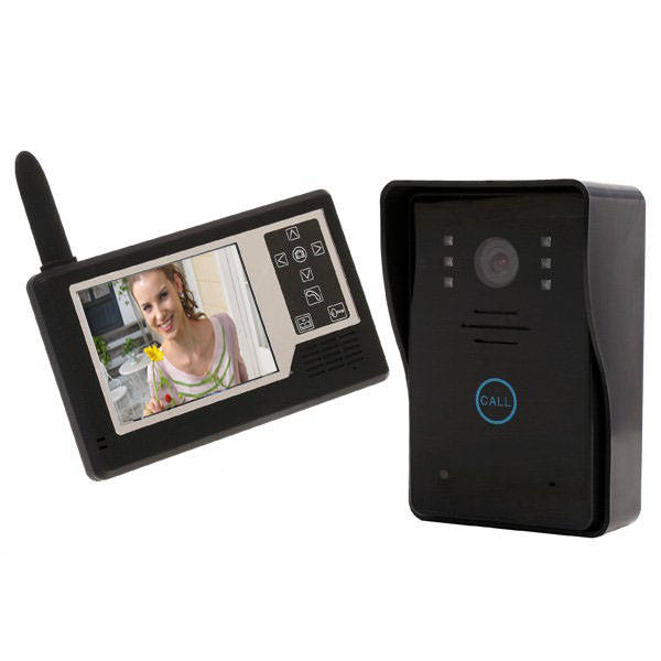 SYSD Wireless 3.5inch TFT LCD Color Video Door Phone SY359MJ11