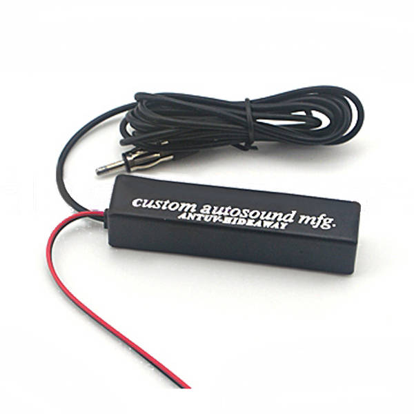 AD-129 Car Vechile TV/FM/AM Antenna Radio Signal Amp Black