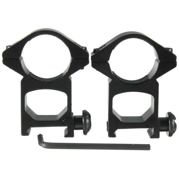 2pcs 25mm 1 Inch Ring Scope Weaver Rail Mount 20mm Picatinny