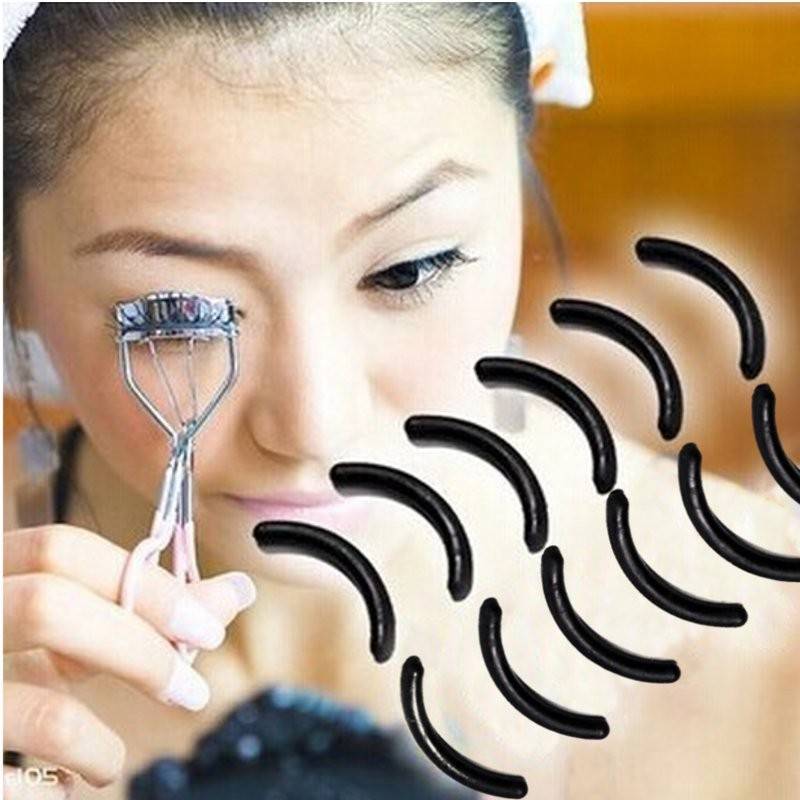 8 Pcs Eyelash Curler Replacement Refill Rubber Pads Beauty Tool