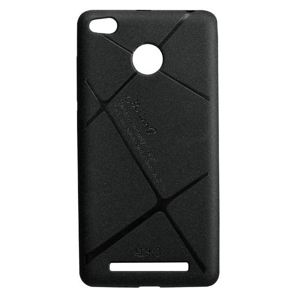 BOSILANG Grain Series Matte TPU Soft Back Protective Case for Xiaomi Redmi 3 pr