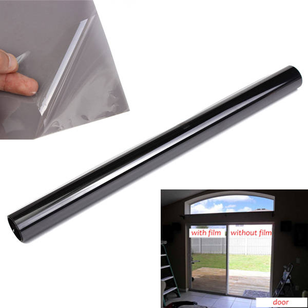 40% Black Car Window Anti-UV Tint Protective Film 6Mx50cm