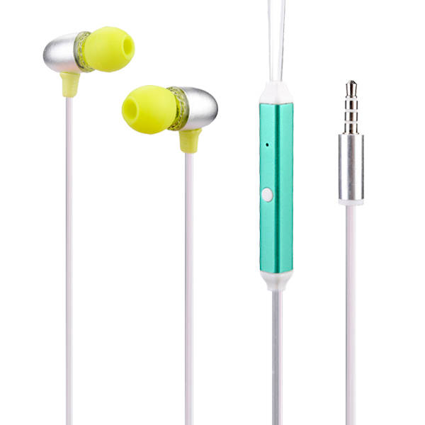Universal LED Lamp In-ear 3.5mm Earphone Headset For mobile Phone
