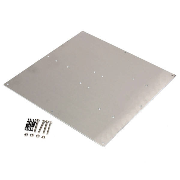 Anodized Aluminum Heated Bed Buld Plate For 3D Printer RepRap Prusa Makerbot