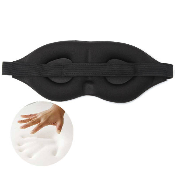 Travel 3D Memory Sleep Eye Shade Sponge Goggles Sleeping Eye Mask
