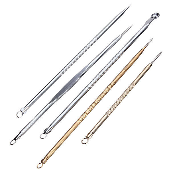 1Pcs Blackhead Comedone Acne Extractor Remover Needles Tool
