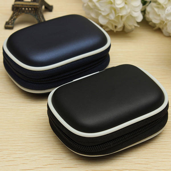 EVA Shockproof Earphone Headset Case Cover Memory Card Storage Bag