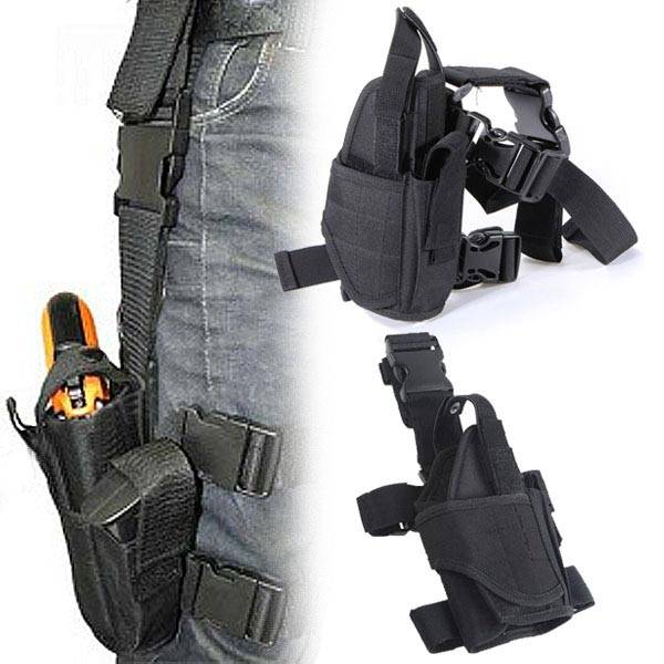 Tactical Adjustable Outdoor Hunting Waterproof Puttee Leg Pouch