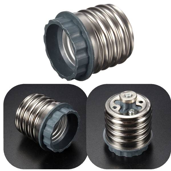 E40 to E27 Base Screw Lamp Holder LED Light Bulb Adapter Socket Converter