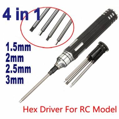 4 In 1 Hex Driver Screw Tools Set For RC Model