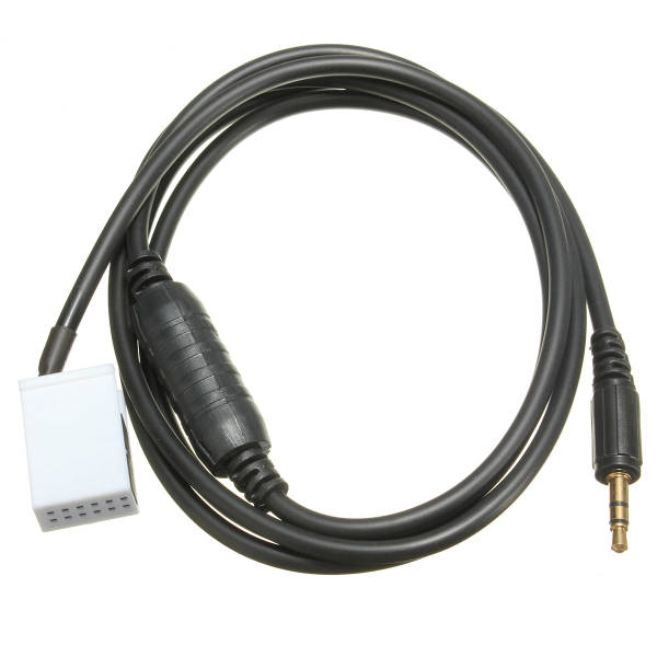 12 pins Jack Car Aux Audio Cable Adapter 1.4m for BMW E85 E83 E60 E63 E70 E90