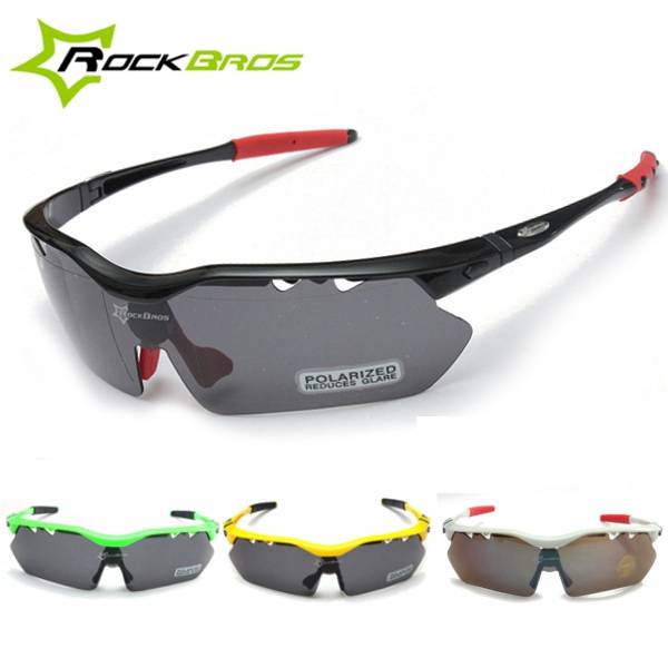 ROCKBROS Polarized Cycling UV400 Sports Glasses 5 Color Sunglasses