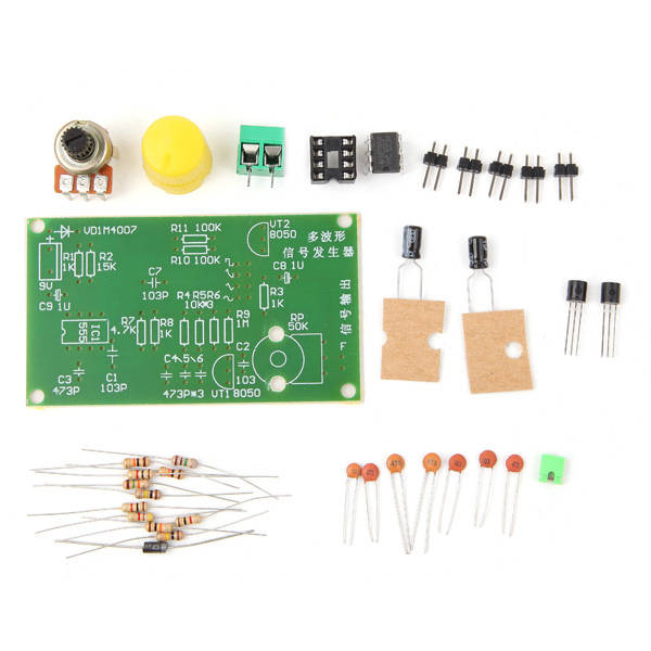 DIY 555 Multi-wave Signal Generator Circuit Kit