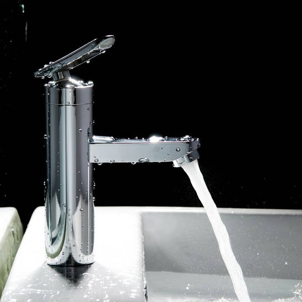 Single Handle Bathroom Basin Sink Hot And Cold Water Mix Faucets