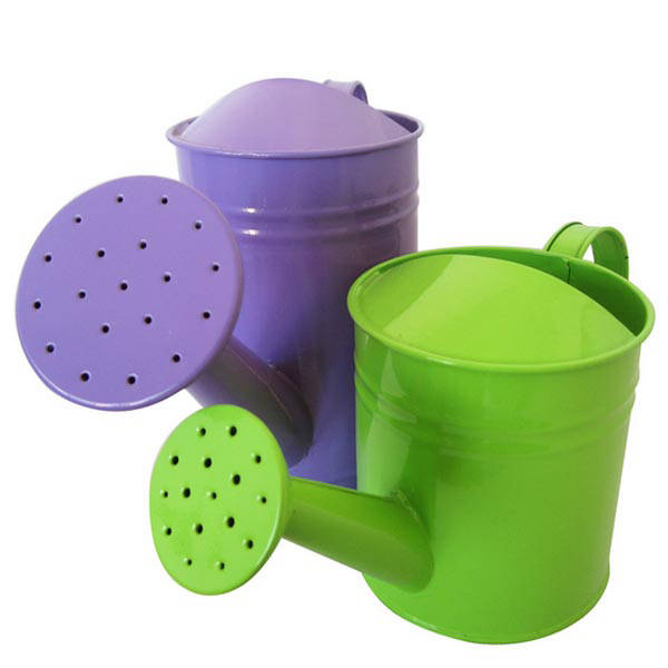 8 colors Candy Color Metal Watering Can Garden Sprayer