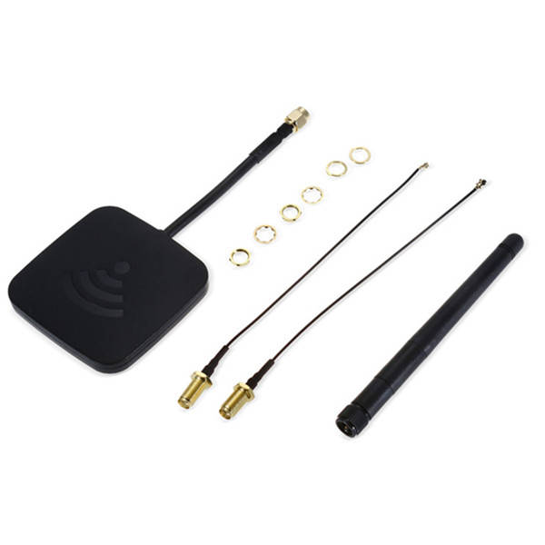 Upgrade Hubsan H501S H502S H107D+ H107D 5.8Ghz 14dBi Panel Antenna 2.4GHz 3dBi