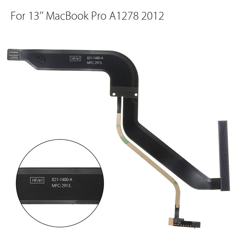 Hard Drive HDD Cable 821-1480-A For Apple MacBook Pro 13'' A1278 2012