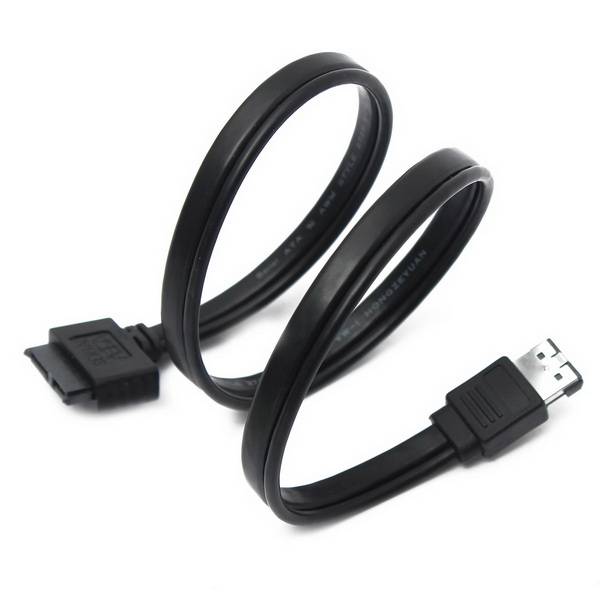 eSATA to USB Combo Port To SATA Slimline 13pin DVD Optical Drive Cable