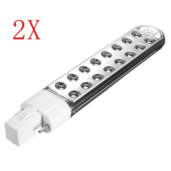 2 Pcs 5W LED Light Tube Bulb For UV Gel Nail Lamp Dryer Replace Tool