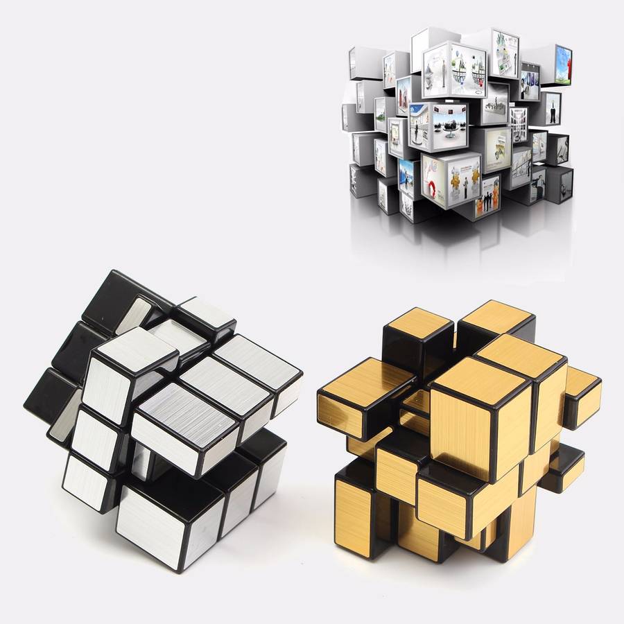 3x3x3 Mirror Magic Speed Cube Ultra-smooth Professional Puzzle Twist Toy Gift