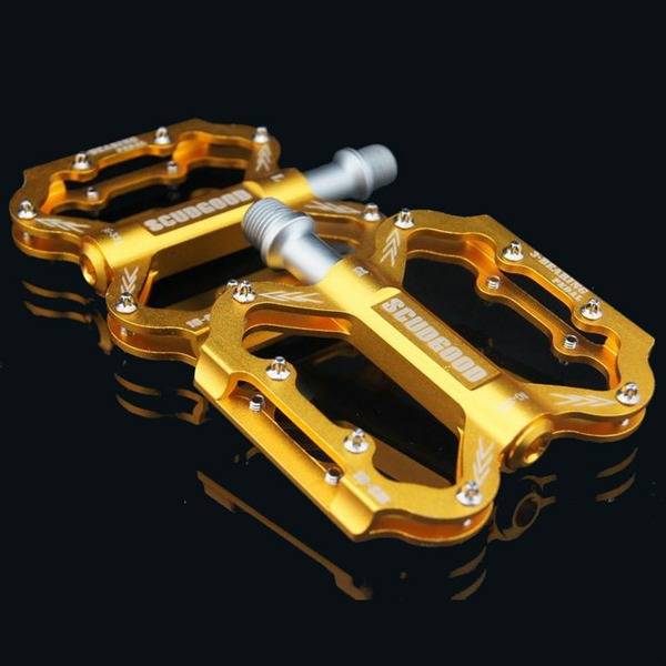 SCUDGOOD Triple Bearing Aluminum Alloy CNC Bicycle Pedal Road MTB Bike