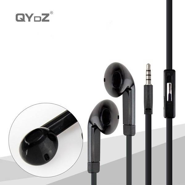 QYDZ Q500 HiFi Stereo 3.5mm Wired In-ear Earphone With Mic for Xiaomi Samsung H