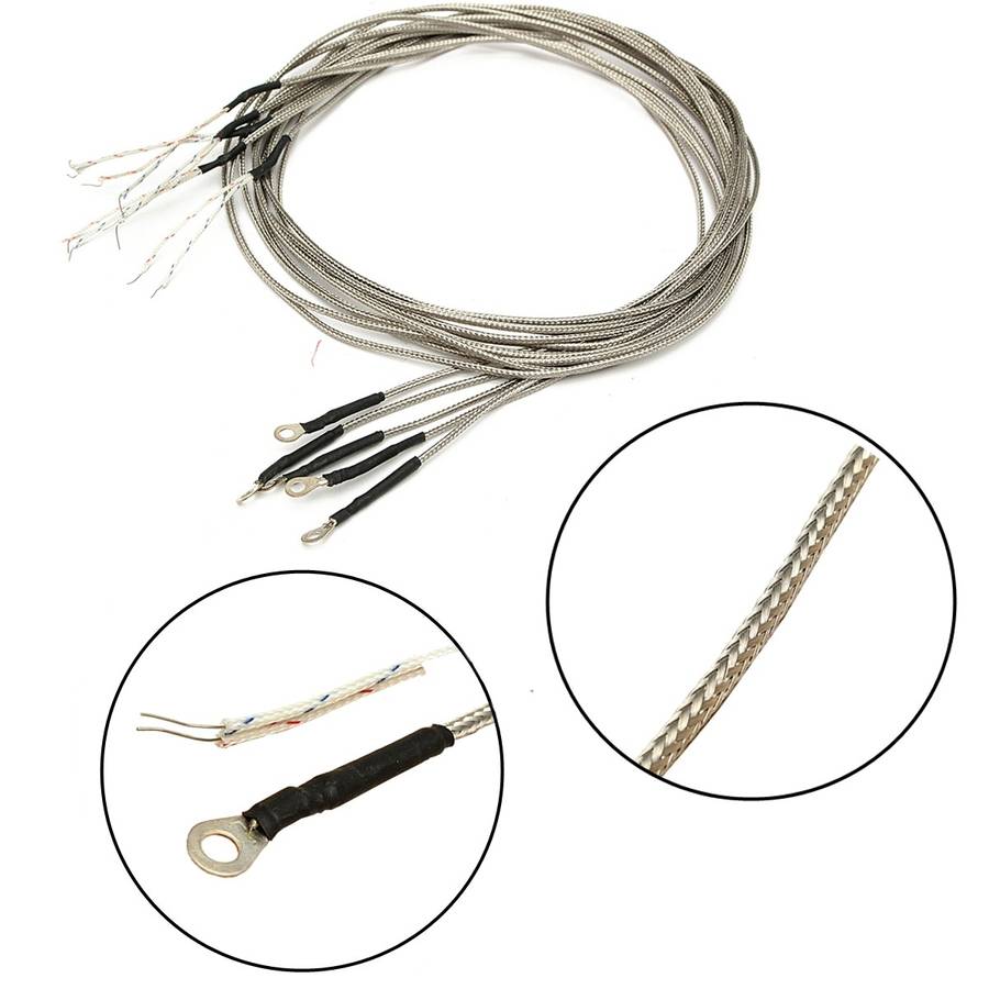 5Pcs K-type Temperature Sensor Thermocouple Shielded For Makerbot 3D Printer