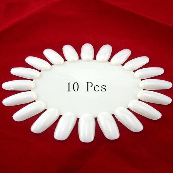 Nail Art False Fake Tips Display Practice Tool Wheel