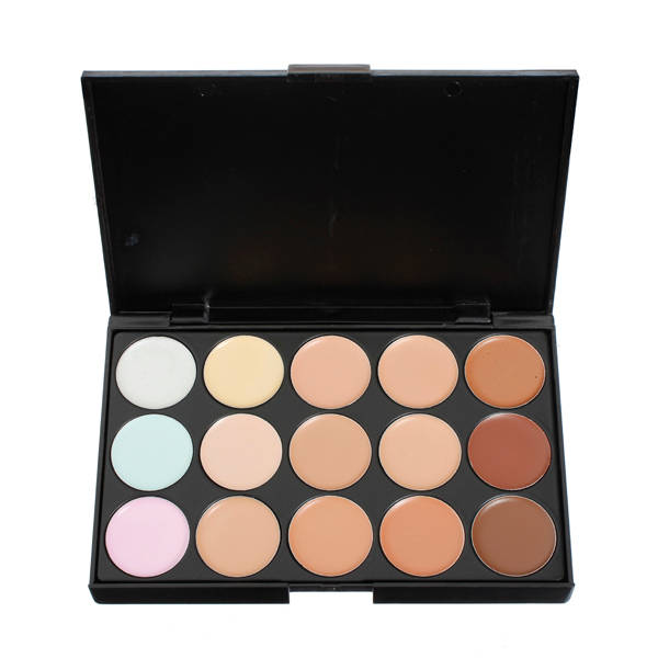 15 Colors Flawless Makeup Concealer Foundation Palette Set