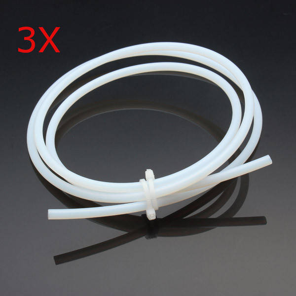 3Pcs 3D Printer 3.0mm Teflon Long Distance Nozzle Feed Tube PTFE Tube