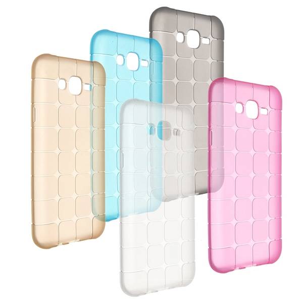 Magic Cube Soft TPU Protective Back Cover Case For Samsung Galaxy J7