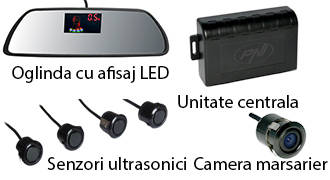 Senzori parcare cu afisaj in oglinda PNI P05 si ca