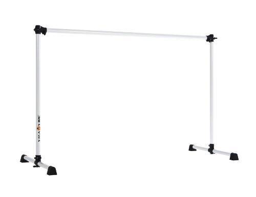 Vita Vibe Ballet Barre - B48 4ft Portable Single Bar - Freestanding Stretch/Dance Bar - Made in the