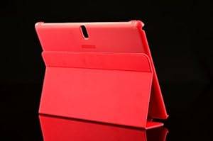Case Samsung GALAXY Tab S 10.5 Inch SM-T800 / T801 / T805 Guard Sleeve Flip Tablet Cover Shell (Red)