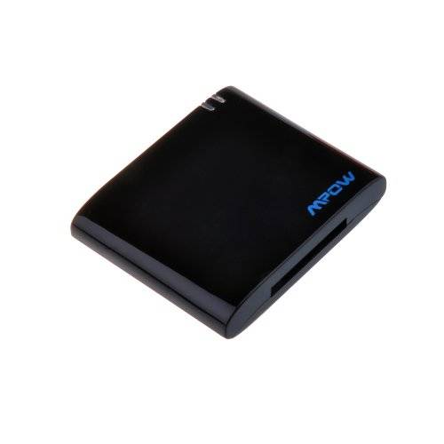 Patuoxun Bluetooth A2DP Music Audio Receiver Adapter for Bose Sounddock and 30-Pin iPod iPhone Dock